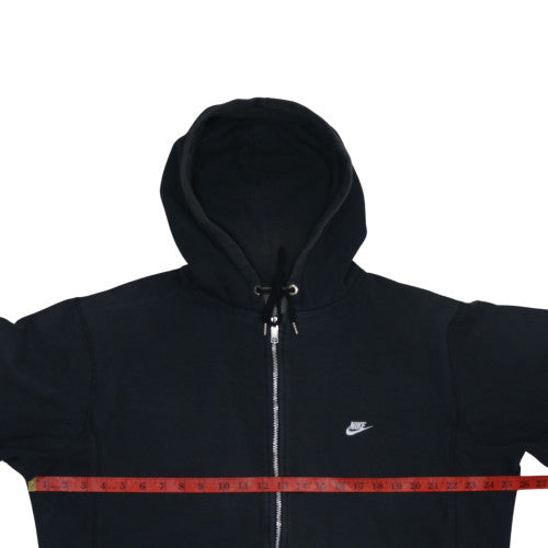 Mens UK Size L Nike Black Full Zip Hoodie