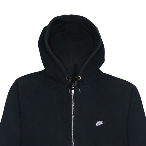 Mens UK Size L Nike Black Full Zip Hoodie