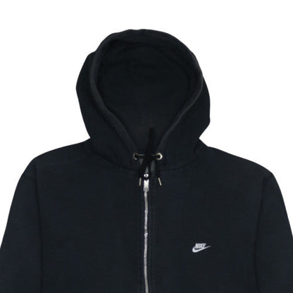Mens UK Size L Nike Black Full Zip Hoodie