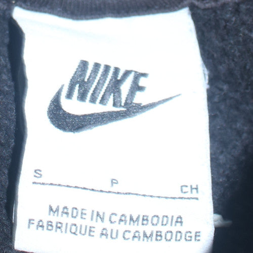 Mens UK Size S Nike Black Pullover Hoodie