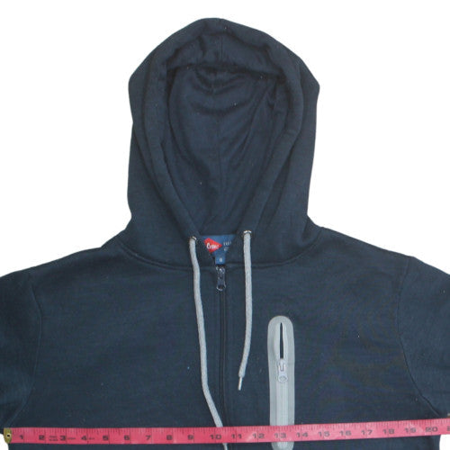 Mens UK Size S Lee Cooper Blue Full Zip Hoodie
