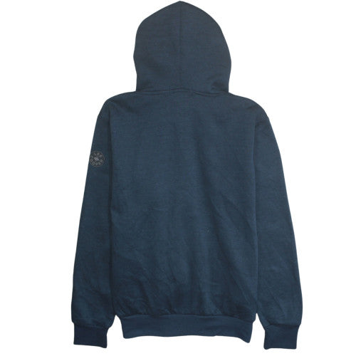 Mens UK Size S Lee Cooper Blue Full Zip Hoodie