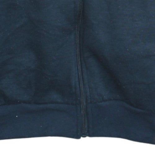 Mens UK Size S Lee Cooper Blue Full Zip Hoodie