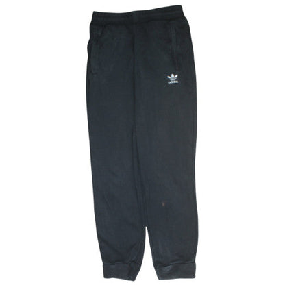 adidas Mens Black Small Jogger Fleece Trousers Regular Fit