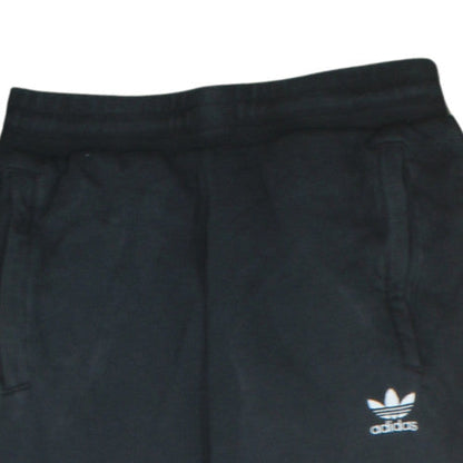 adidas Mens Black Small Jogger Fleece Trousers Regular Fit