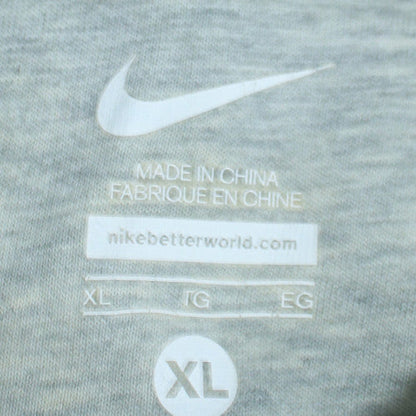 Mens UK Size XL Nike Grey Pullover Hoodie