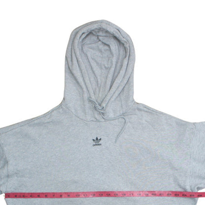 Womens UK Size 16 adidas Grey Pullover Hoodie