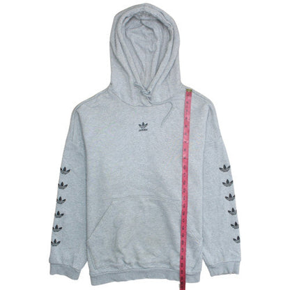 Womens UK Size 16 adidas Grey Pullover Hoodie