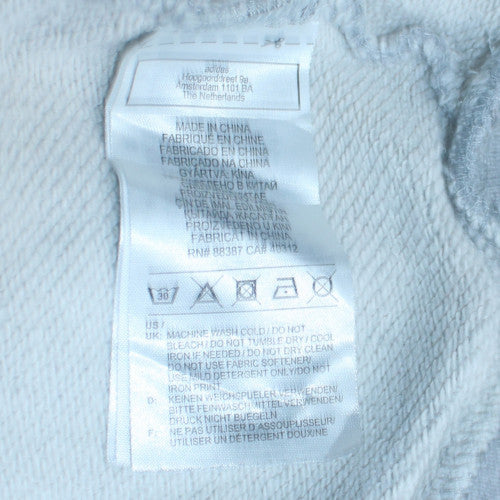 Womens UK Size 16 adidas Grey Pullover Hoodie