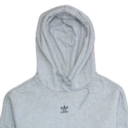 Womens UK Size 16 adidas Grey Pullover Hoodie