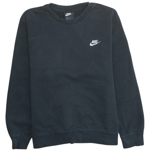 Womens UK Size L Nike Black Pullover Sweatshirt