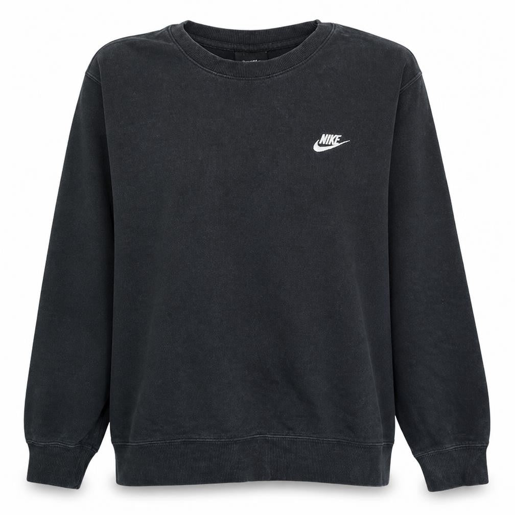 Womens UK Size L Nike Black Pullover Sweatshirt