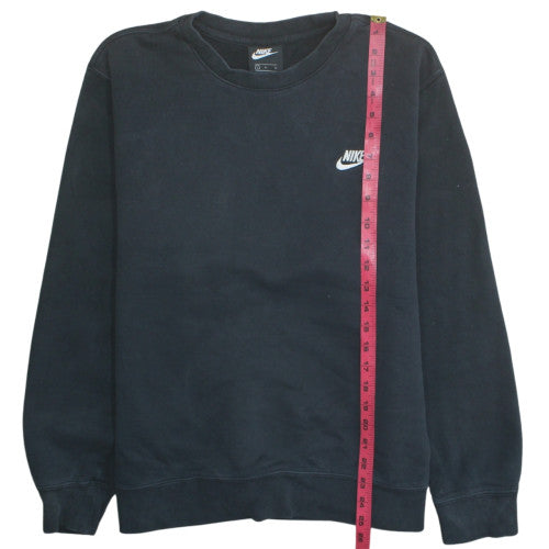 Womens UK Size L Nike Black Pullover Sweatshirt
