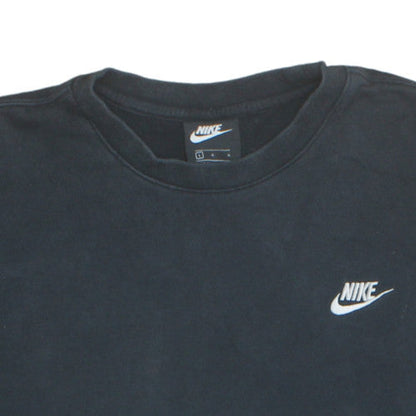 Womens UK Size L Nike Black Pullover Sweatshirt
