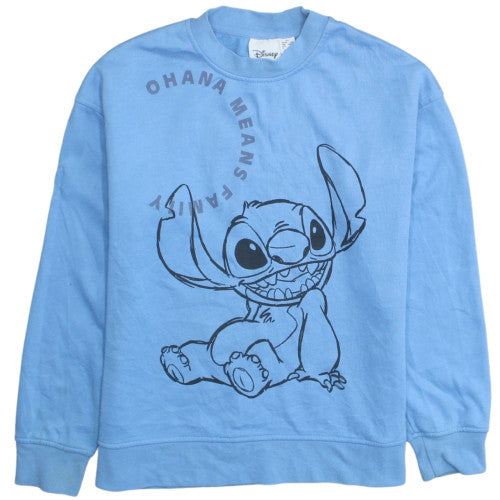 Womens UK Size XS Disney Blue Pullover Sweatshirt