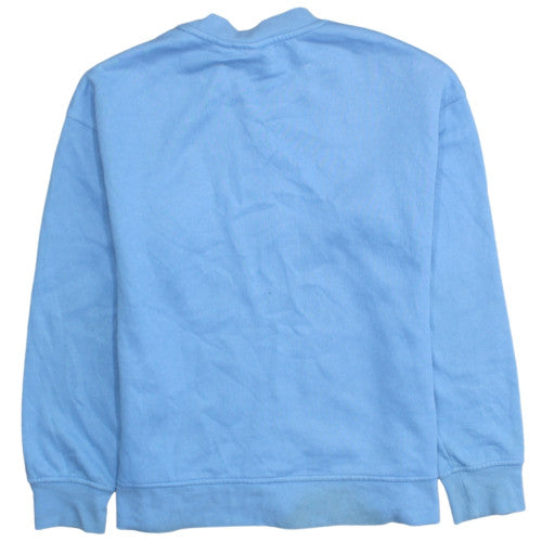 Womens UK Size XS Disney Blue Pullover Sweatshirt
