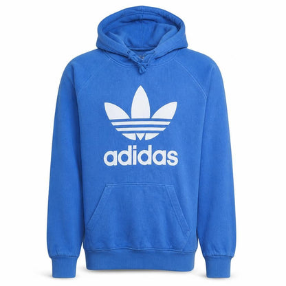 Mens UK Size S adidas Blue Pullover Hoodie