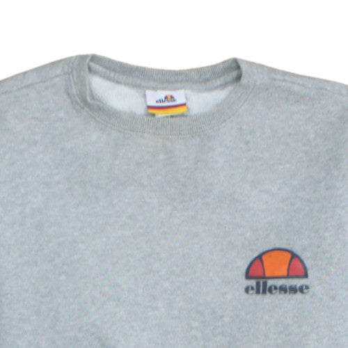 Womens UK Size S ellesse Grey Pullover Sweatshirt