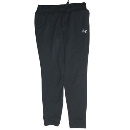 Mens UK Size S Under armour Relaxed Fit Jogger Black Trousers