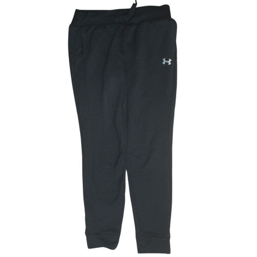 Mens UK Size S Under armour Relaxed Fit Jogger Black Trousers