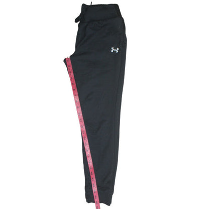 Mens UK Size S Under armour Relaxed Fit Jogger Black Trousers