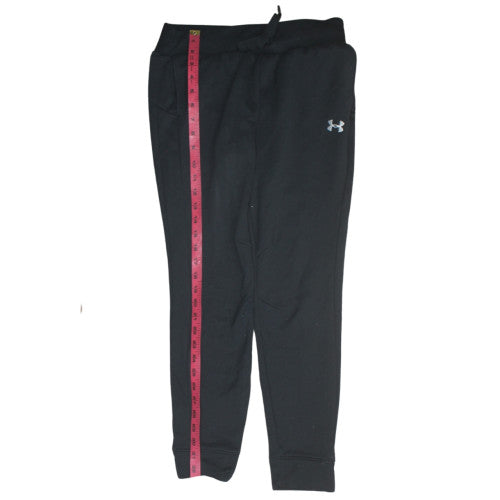Mens UK Size S Under armour Relaxed Fit Jogger Black Trousers