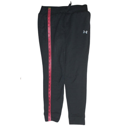 Mens UK Size S Under armour Relaxed Fit Jogger Black Trousers