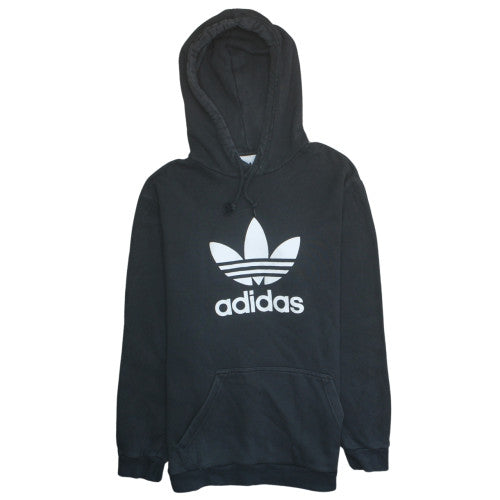 Mens UK Size L adidas Black Pullover Hoodie