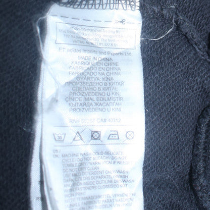 Mens UK Size L adidas Black Pullover Hoodie