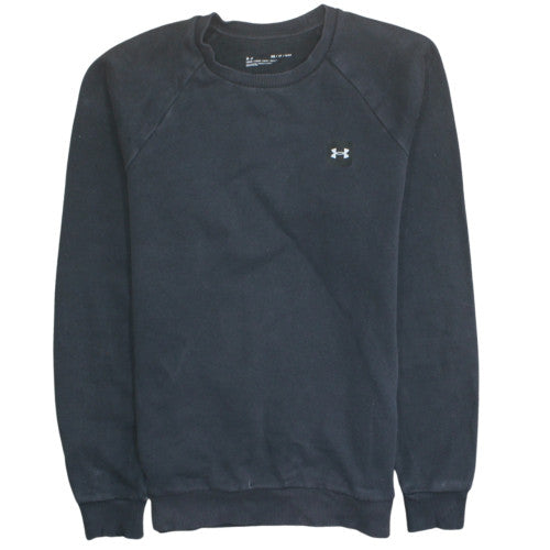 Mens UK Size XS Under armour Black Pullover Sweatshirt