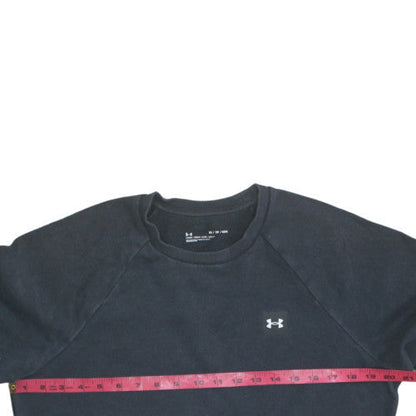 Mens UK Size XS Under armour Black Pullover Sweatshirt