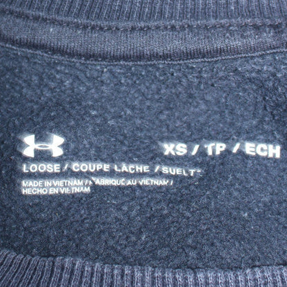 Mens UK Size XS Under armour Black Pullover Sweatshirt