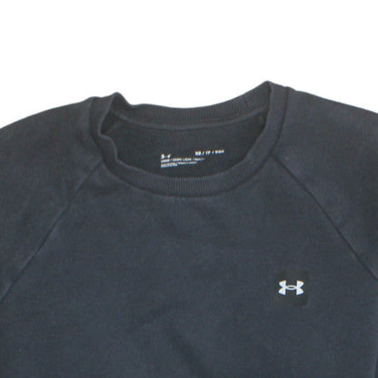 Mens UK Size XS Under armour Black Pullover Sweatshirt