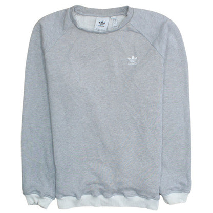 Mens UK Size M adidas Grey Pullover Sweatshirt