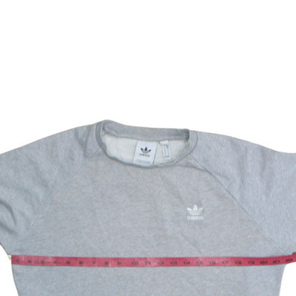 Mens UK Size M adidas Grey Pullover Sweatshirt