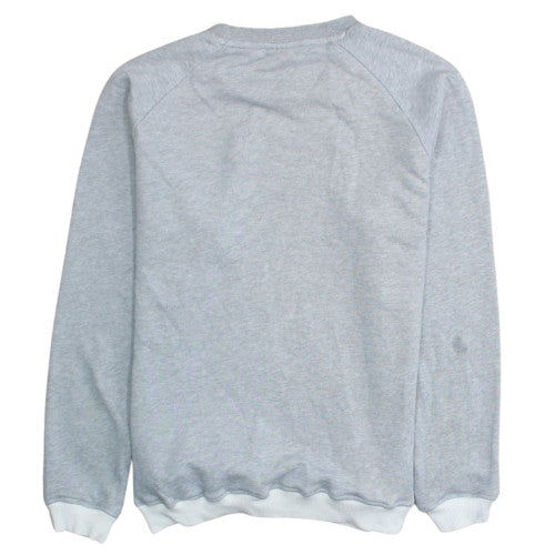Mens UK Size M adidas Grey Pullover Sweatshirt