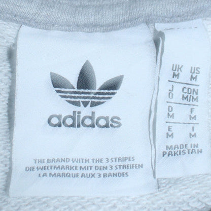 Mens UK Size M adidas Grey Pullover Sweatshirt