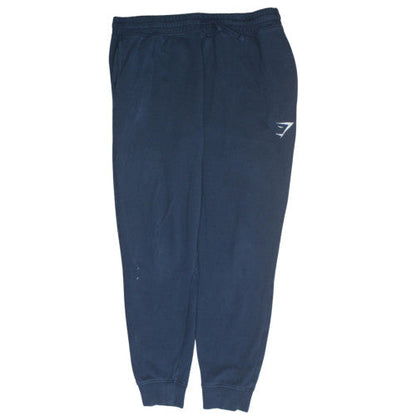 Mens UK Size L Gymshark Regular Fit Jogger Blue Trousers
