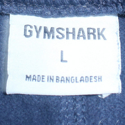 Mens UK Size L Gymshark Regular Fit Jogger Blue Trousers