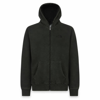 Mens UK Size S The North Face Green Full Zip Hoodie