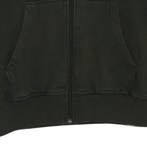 Mens UK Size S The North Face Green Full Zip Hoodie