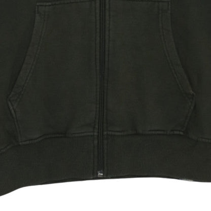 Mens UK Size S The North Face Green Full Zip Hoodie