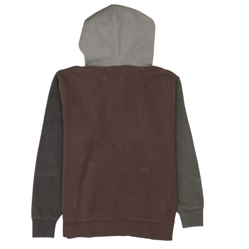 Womens UK Size L Nike Brown Pullover Hoodie
