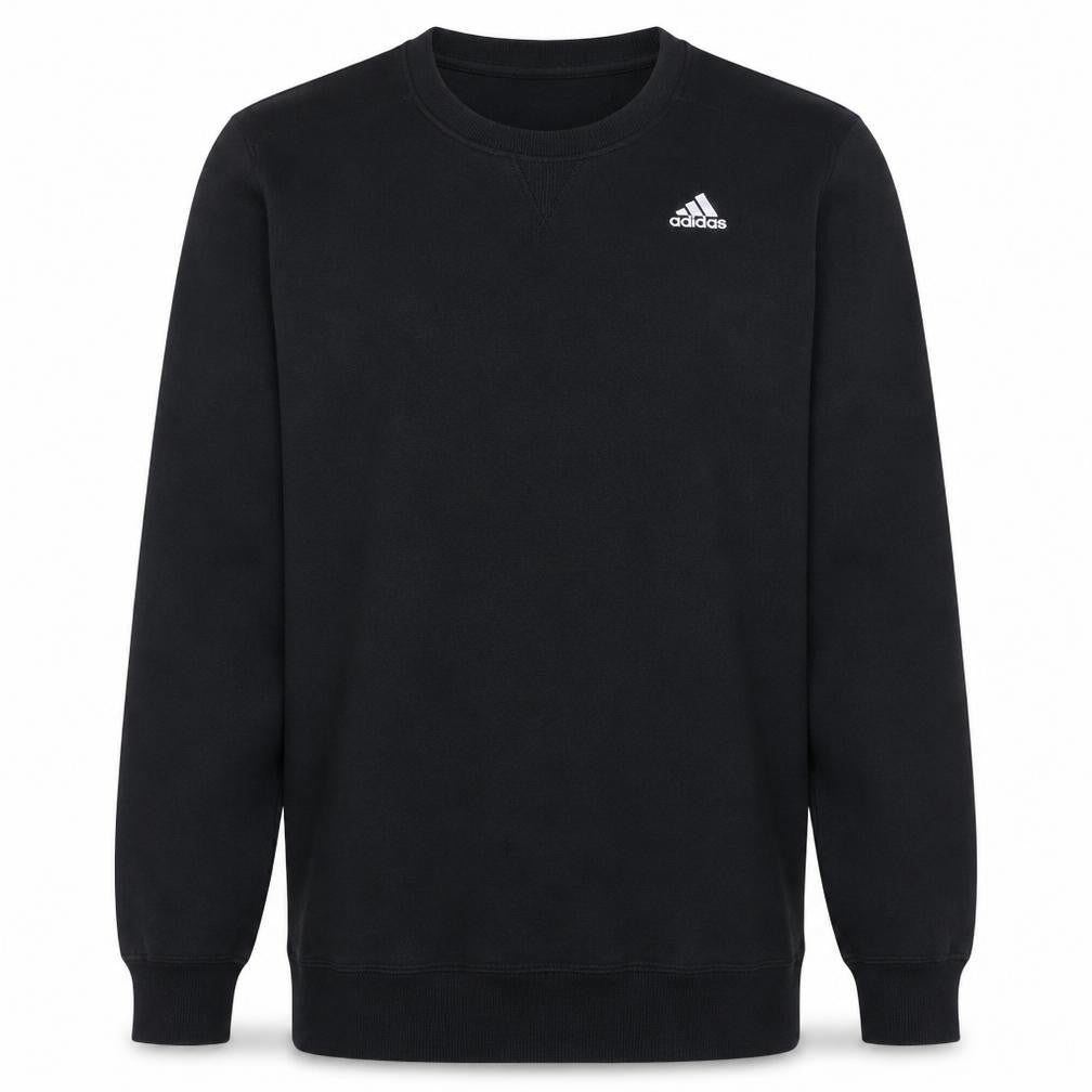 Mens UK Size M adidas Black Pullover Sweatshirt