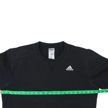 Mens UK Size M adidas Black Pullover Sweatshirt