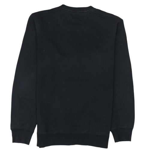 Mens UK Size M adidas Black Pullover Sweatshirt