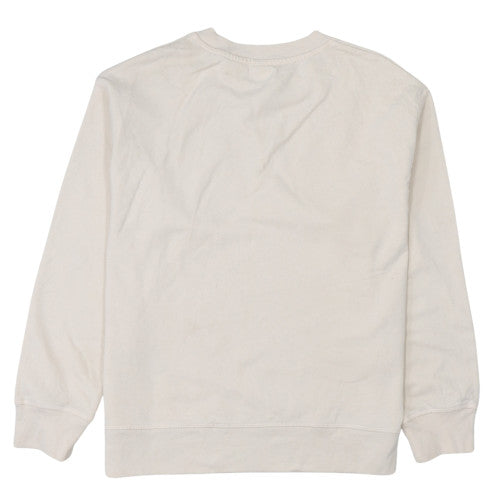 Womens UK Size L Levi's Beige Pullover Sweatshirt