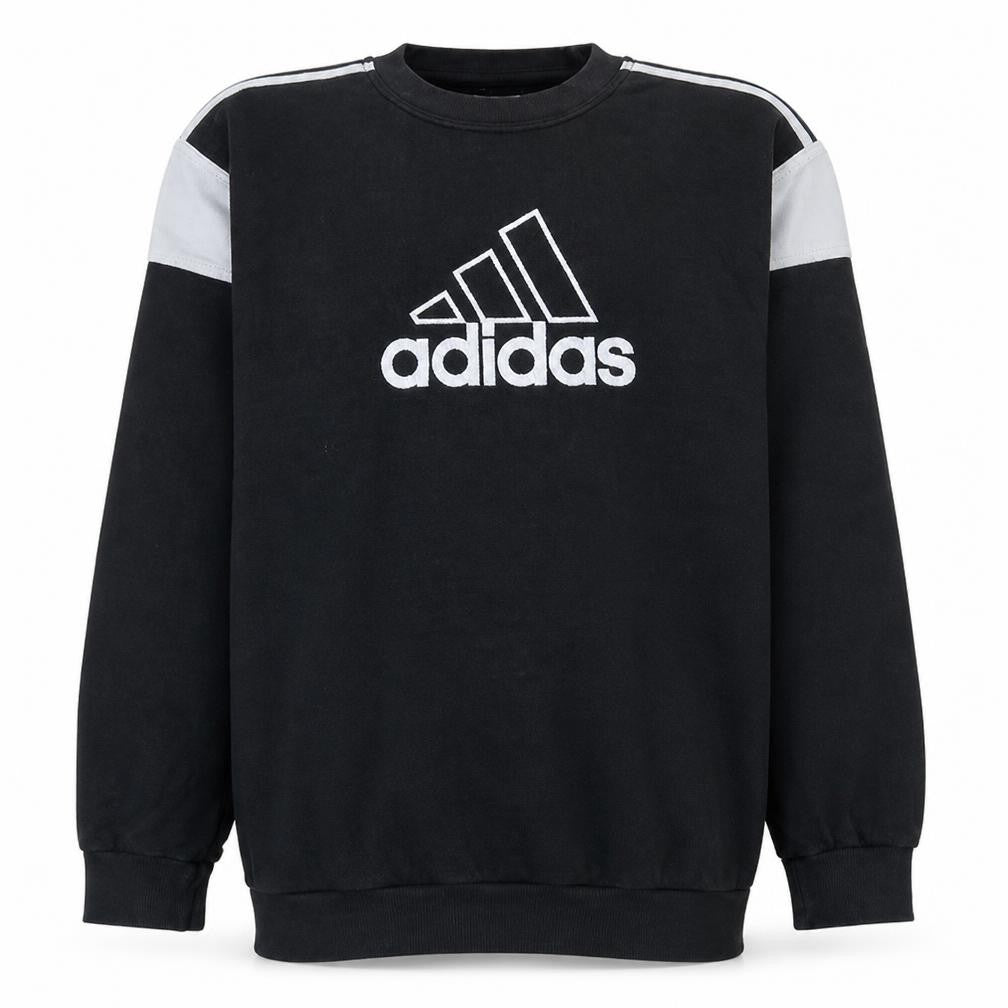 Mens UK Size L adidas Black Pullover Sweatshirt