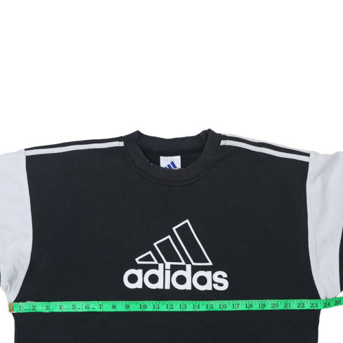 Mens UK Size L adidas Black Pullover Sweatshirt