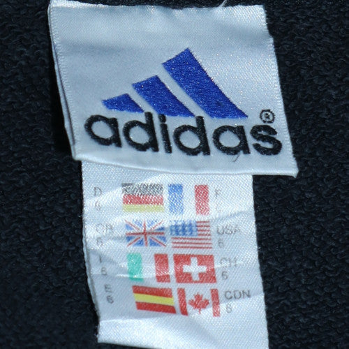 Mens UK Size L adidas Black Pullover Sweatshirt
